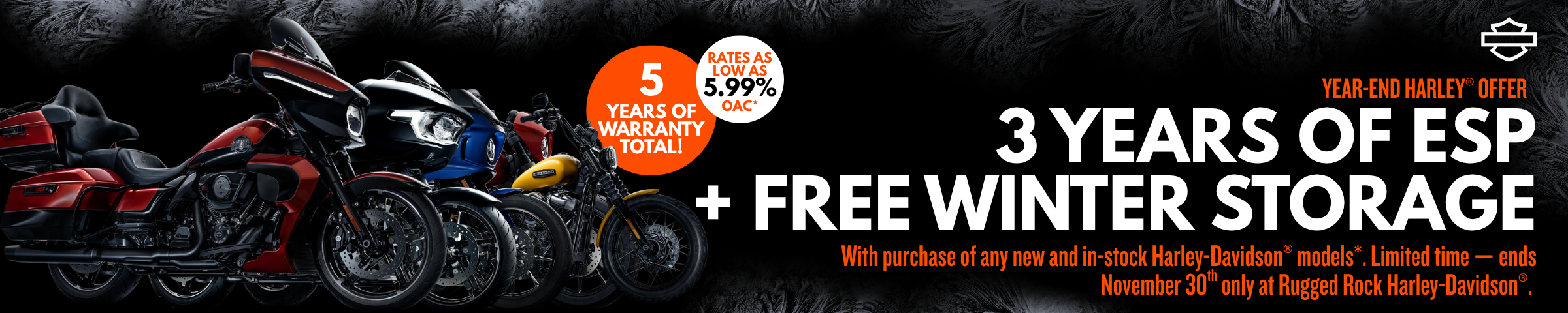 Winter Warranty & Storage Offer