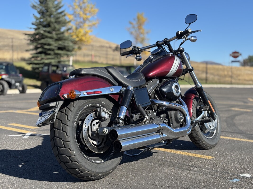 2015 Harley-Davidson Fat Bob Mysterious Red Sunglo - Photo 3
