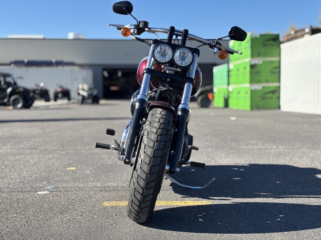 2015 Harley-Davidson Fat Bob Mysterious Red Sunglo - Photo 4