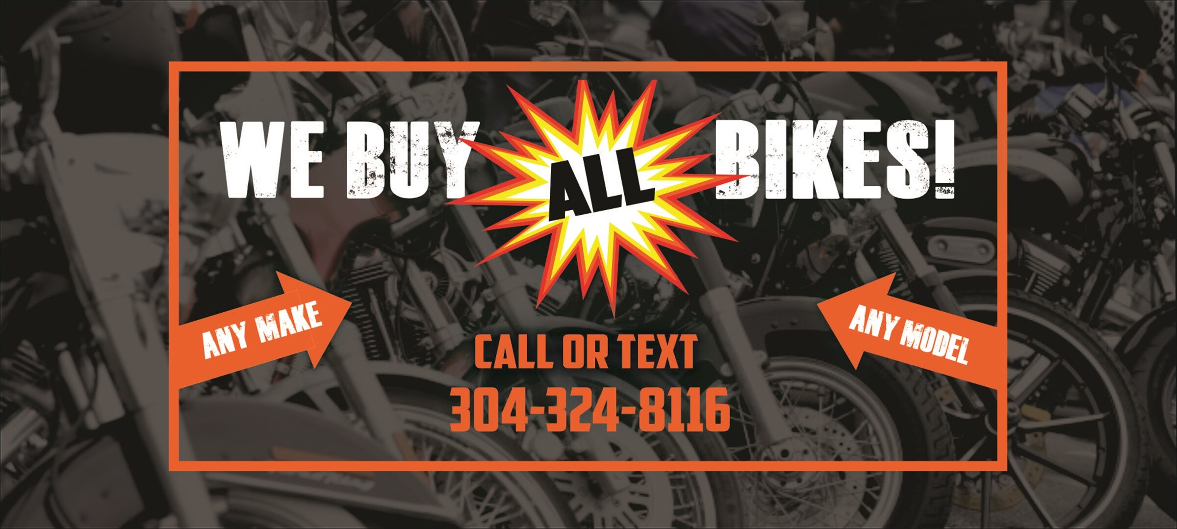 WE BUY ALL BIKES