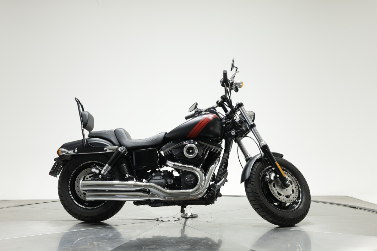 2015 HARLEY-DAVIDSON FXDF FAT BOB in Black Denim
