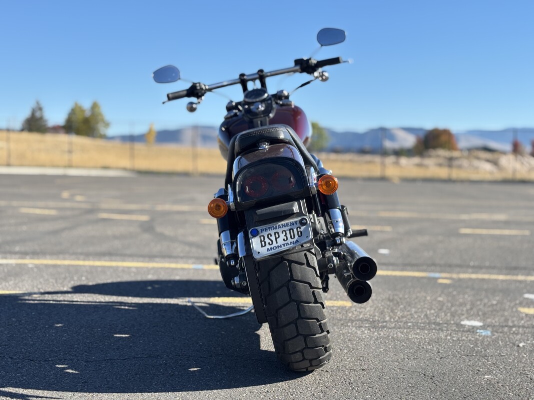 2015 Harley-Davidson Fat Bob Mysterious Red Sunglo - Photo 5