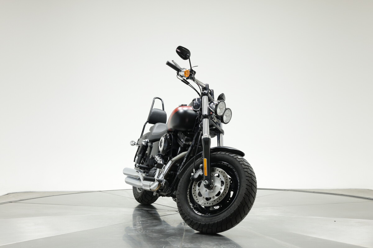2015 HARLEY-DAVIDSON FXDF FAT BOB in Black Denim - Photo 4