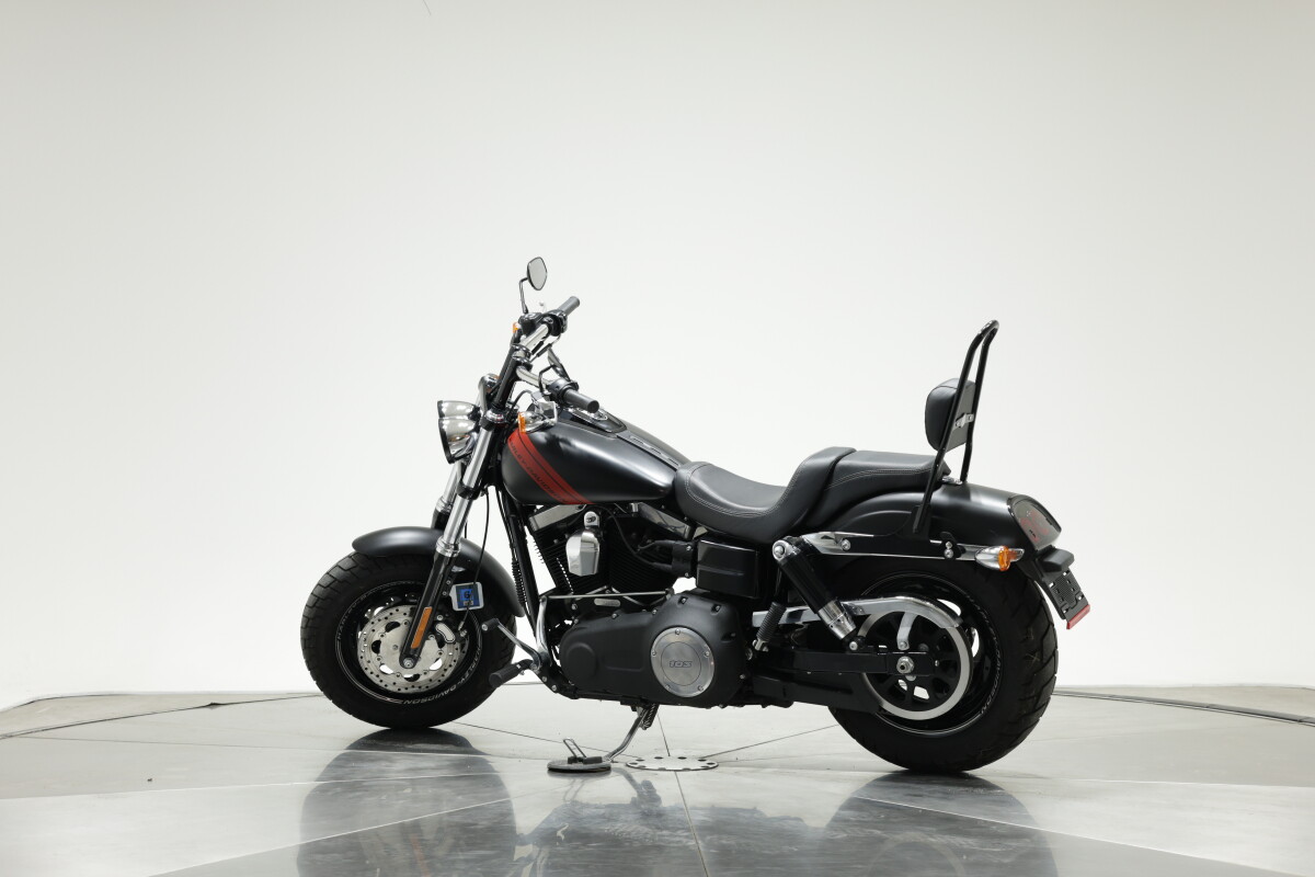 2015 HARLEY-DAVIDSON FXDF FAT BOB in Black Denim - Photo 10