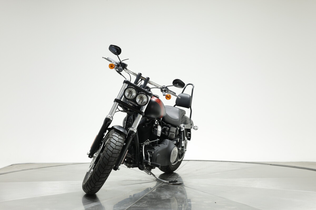 2015 HARLEY-DAVIDSON FXDF FAT BOB in Black Denim - Photo 6