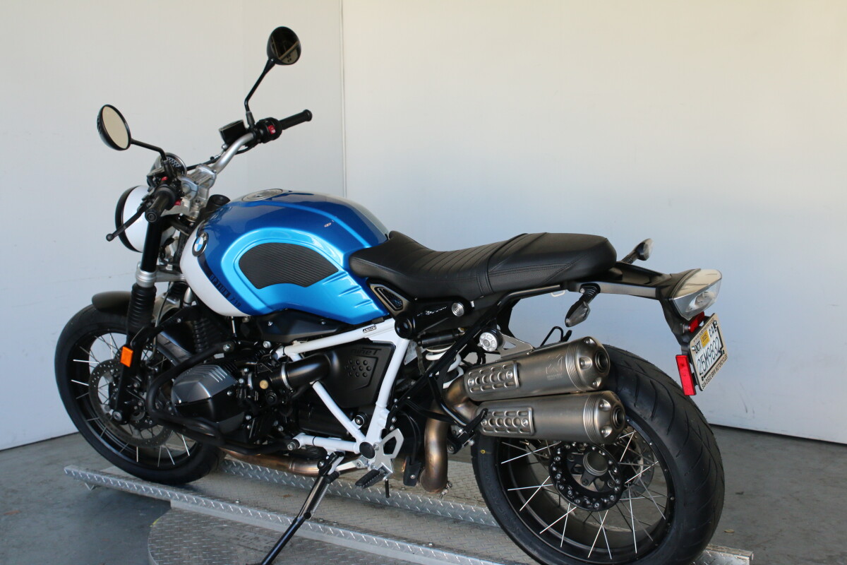 2021 BMW Motorrad R nineT Scrambler Option 719 Cosmic Blue Metallic / Light White - Photo 6