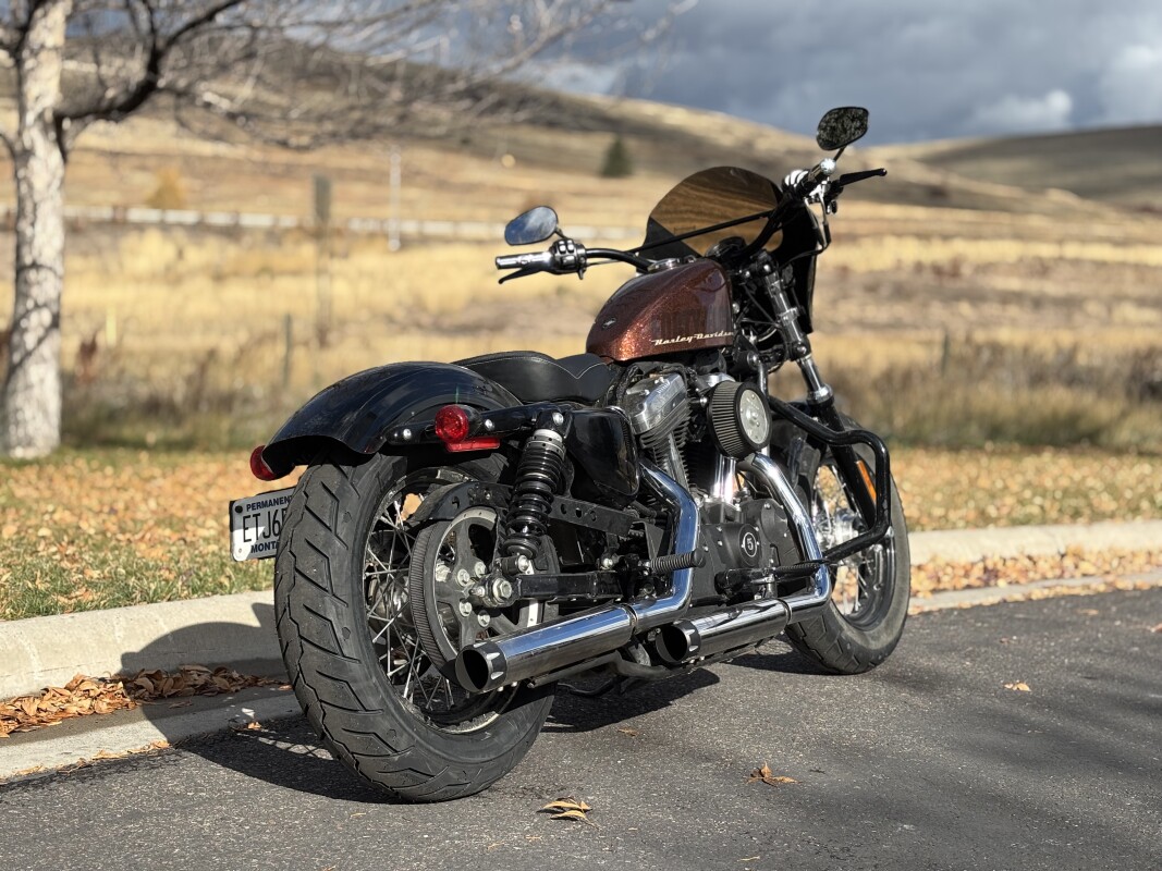 2014 Harley-Davidson Forty-Eight Hard Candy Volcanic Orange Flake - Photo 3