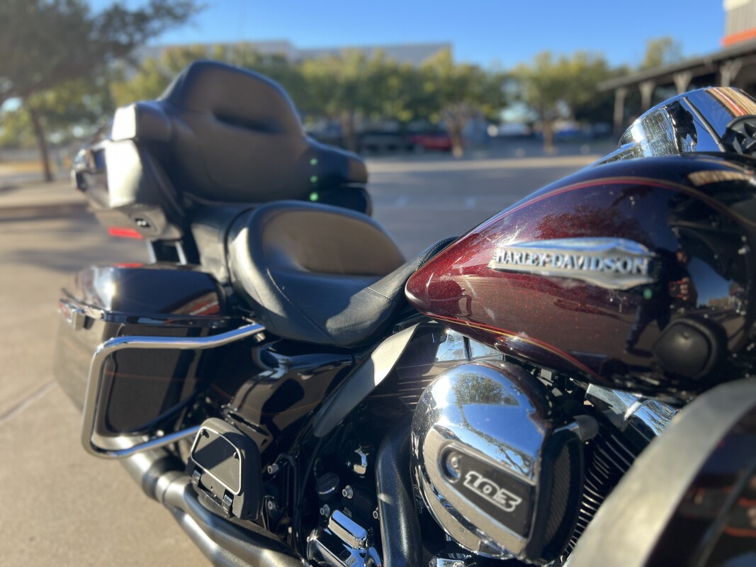 2014 Harley-Davidson Electra Glide Ultra Classic Blackened Cayenne Sunglo - Photo 9