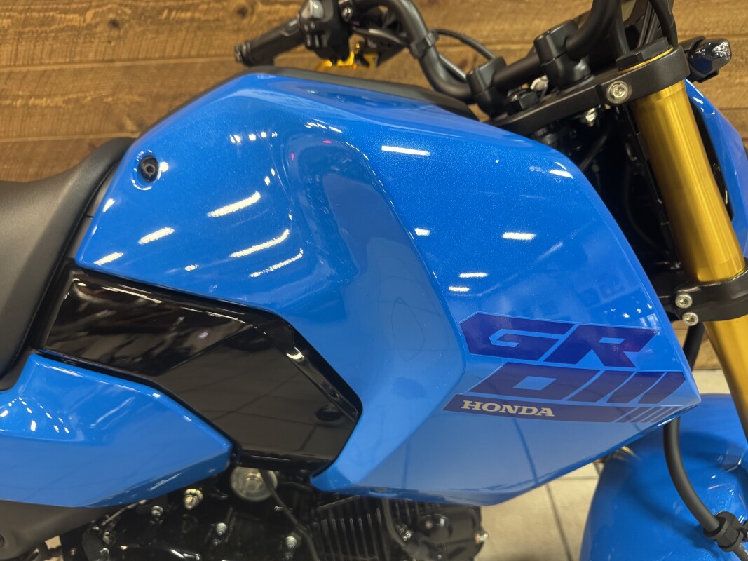 2026 Honda Grom Candy Blue - Photo 2