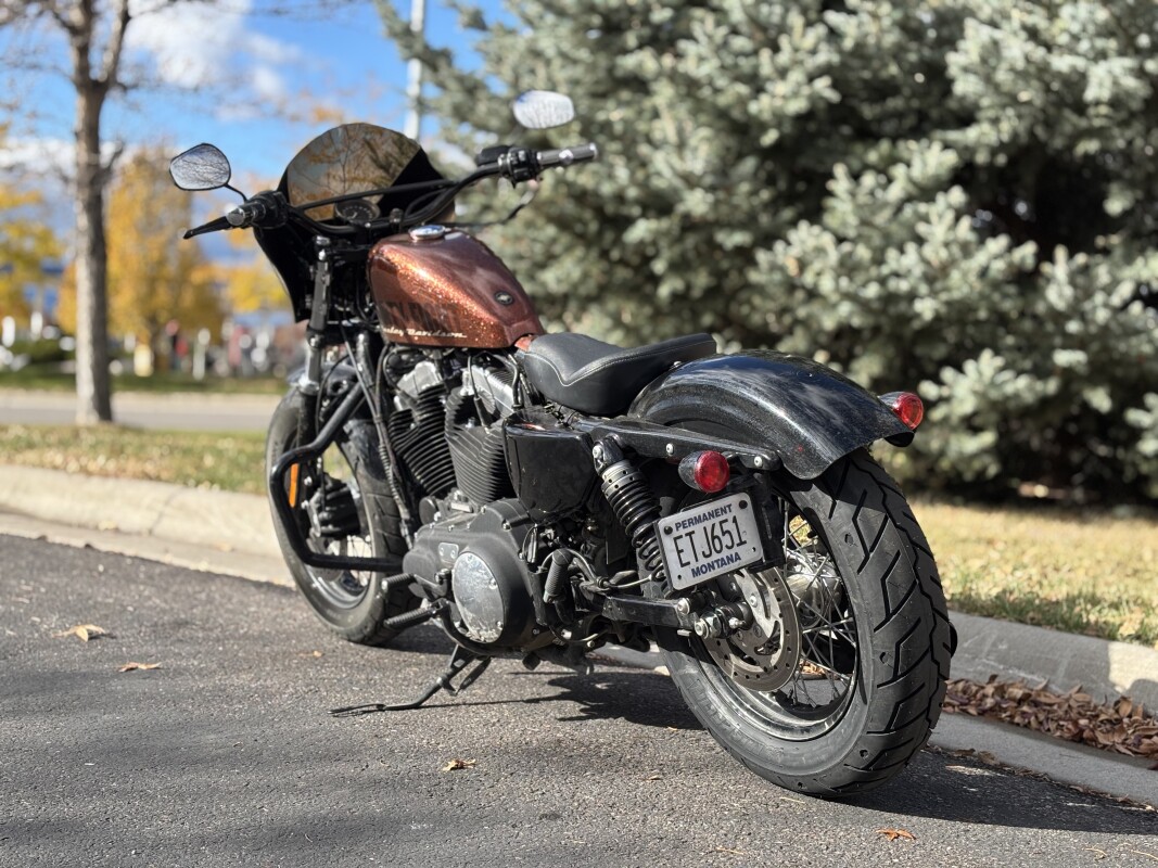 2014 Harley-Davidson Forty-Eight Hard Candy Volcanic Orange Flake - Photo 6
