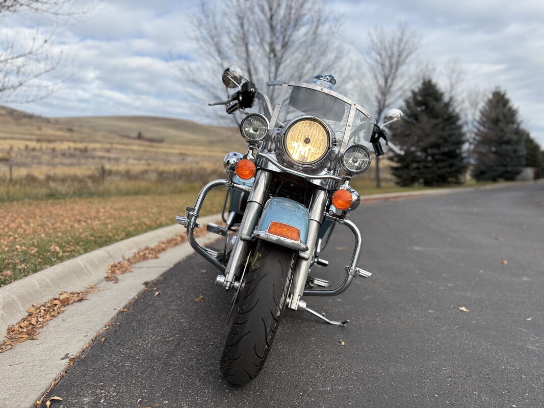 2007 Harley-Davidson Road King Suede Blue Pearl - Photo 7