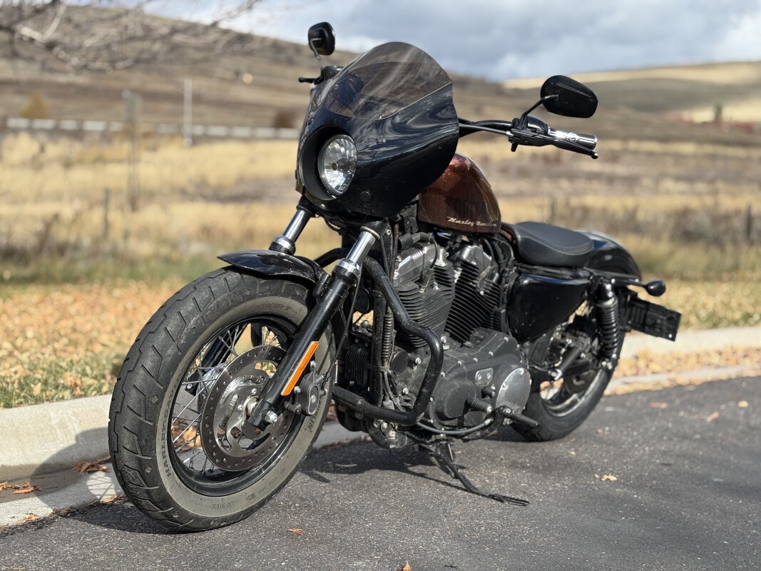 2014 Harley-Davidson Forty-Eight Hard Candy Volcanic Orange Flake - Photo 5