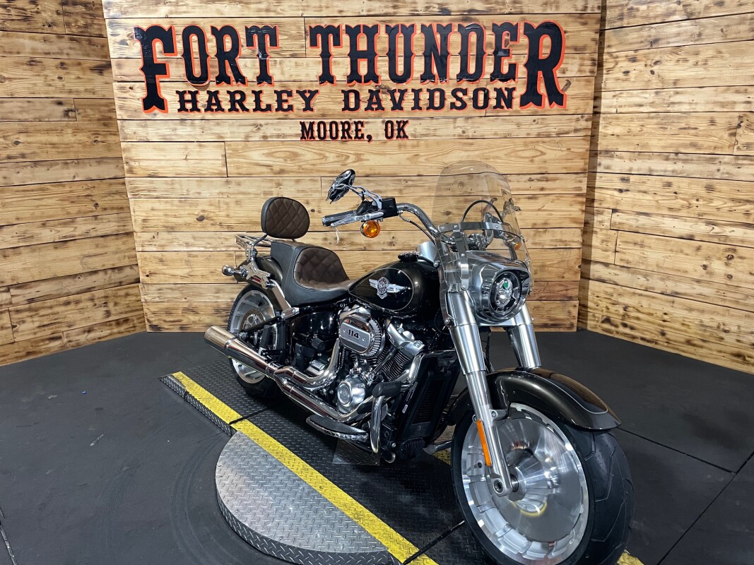 Harley-Davidson Fat Boy 114 2020 FLFBS River Rock Gray/Vivid Black - Photo 3
