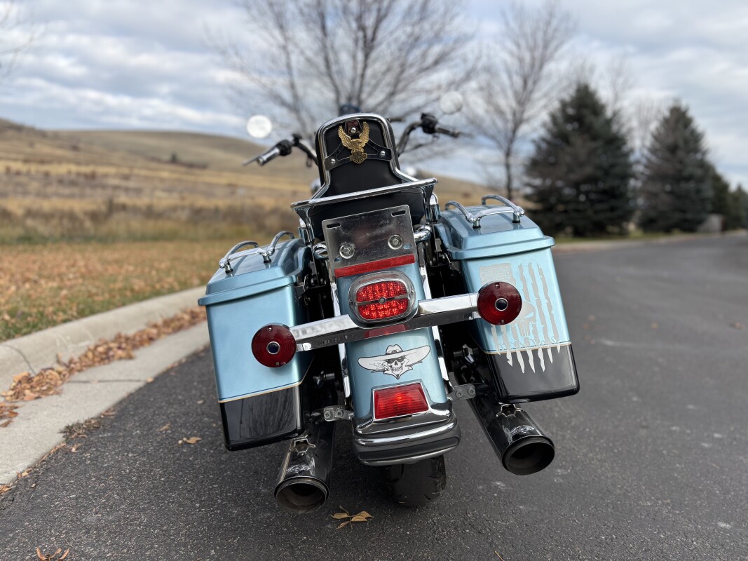 2007 Harley-Davidson Road King Suede Blue Pearl - Photo 8