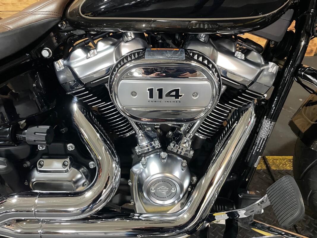 Harley-Davidson Fat Boy 114 2020 FLFBS River Rock Gray/Vivid Black - Photo 2