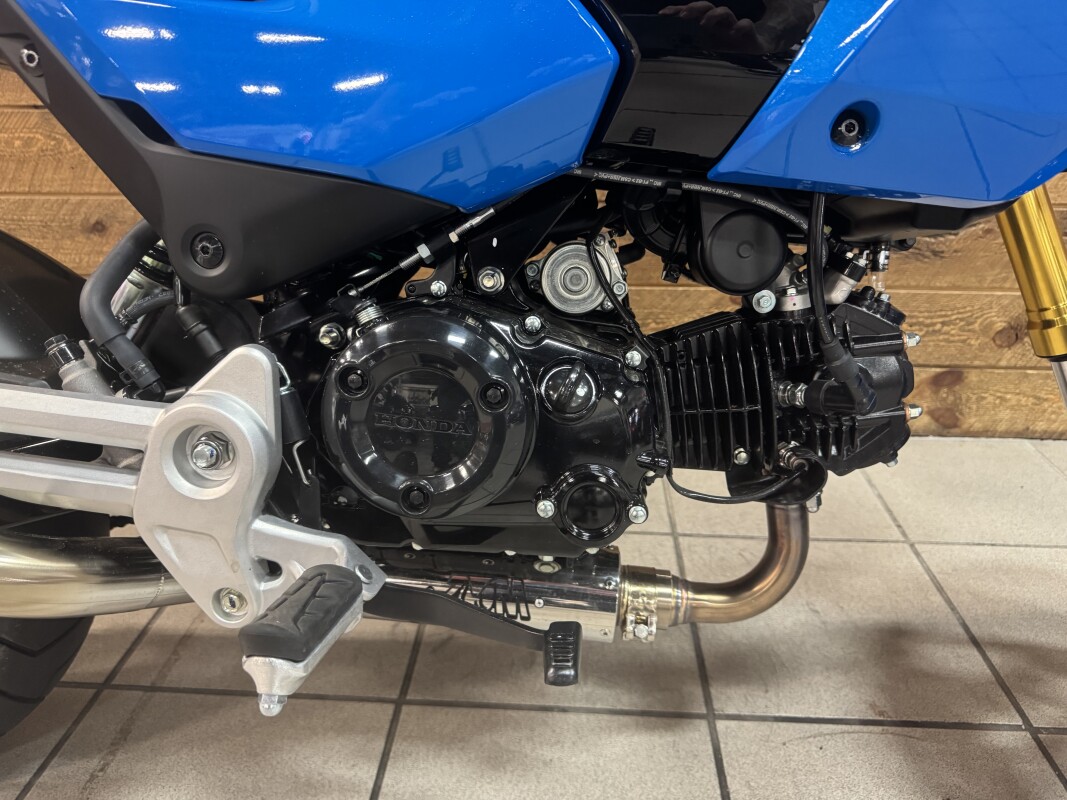 2026 Honda Grom Candy Blue - Photo 3