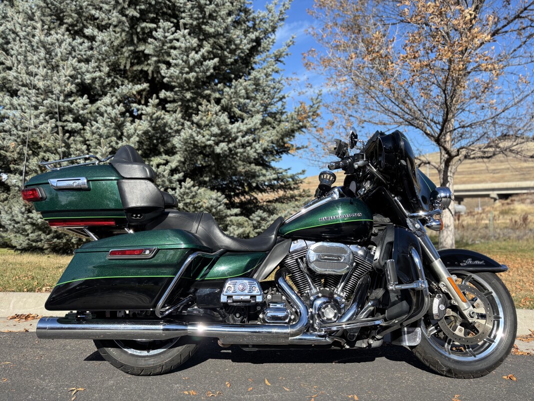 2015 Harley-Davidson Ultra Limited Low Deep Jade Pearl