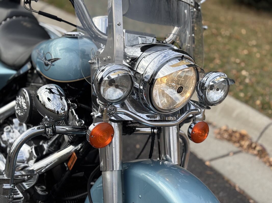2007 Harley-Davidson Road King Suede Blue Pearl - Photo 9