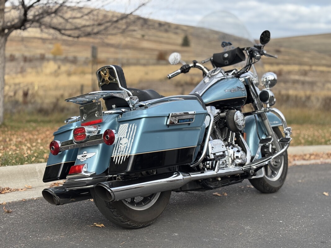 2007 Harley-Davidson Road King Suede Blue Pearl - Photo 3