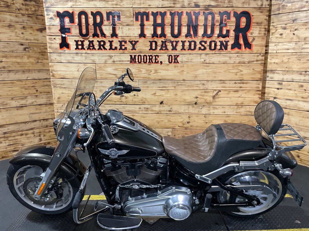 Harley-Davidson Fat Boy 114 2020 FLFBS River Rock Gray/Vivid Black - Photo 8