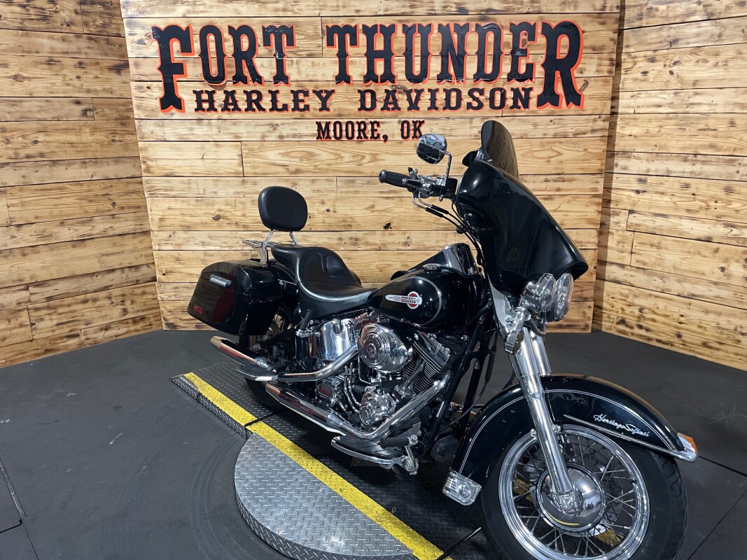 Harley-Davidson Heritage Softail Classic 2004 FLSTC BLACK - Photo 3