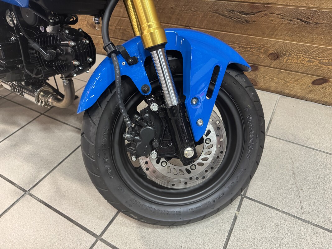 2026 Honda Grom Candy Blue - Photo 4