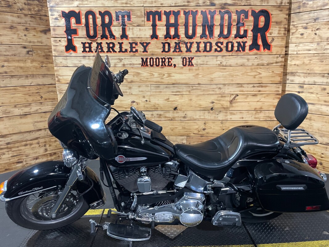 Harley-Davidson Heritage Softail Classic 2004 FLSTC BLACK - Photo 8
