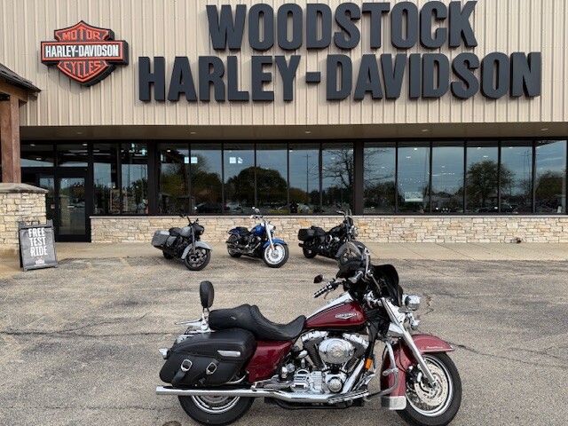 Harley-Davidson Road King Classic 2001 FLHRCI RICH RED/BLACK W/STRIPE