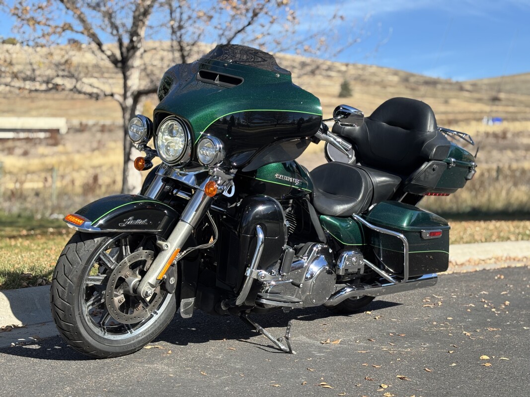 2015 Harley-Davidson Ultra Limited Low Deep Jade Pearl - Photo 5