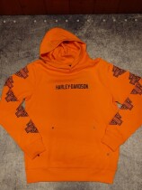 HOODIE-KNIT,ORANGE
