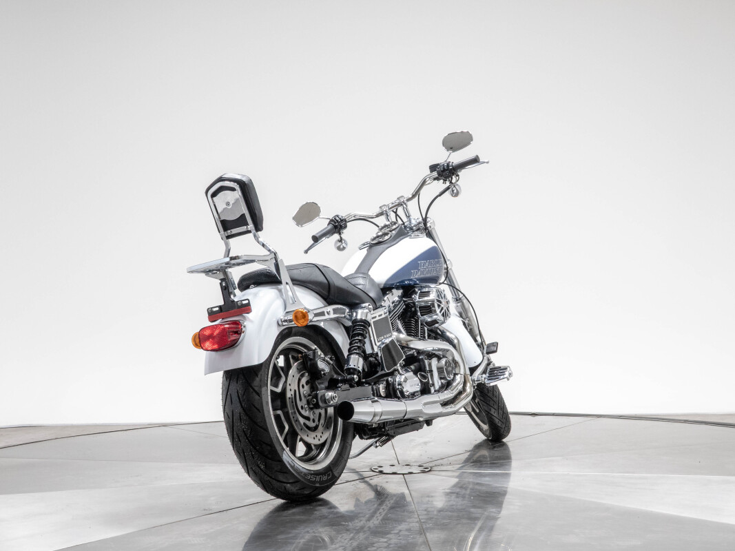 2015 Harley-Davidson FXDL Dyna Low Rider in White Hot and Blue Hot Pearl with 8,240 Miles - Photo 8