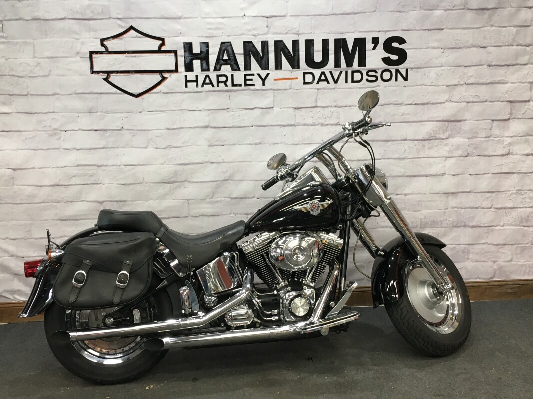 2002 Harley-Davidson Fat Boy Vivid Black