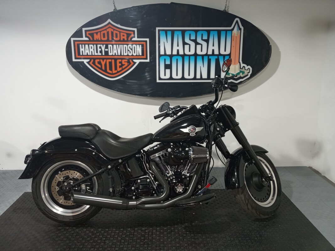 2016 Harley Davidson Fat Boy S - Vivid Black