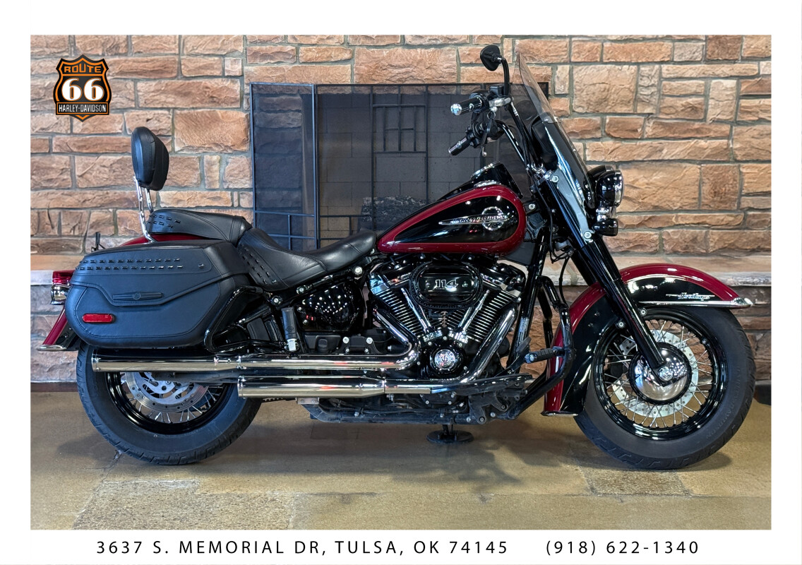 2020 Harley-Davidson Heritage Classic 114 Billiard Red/Vivid Black