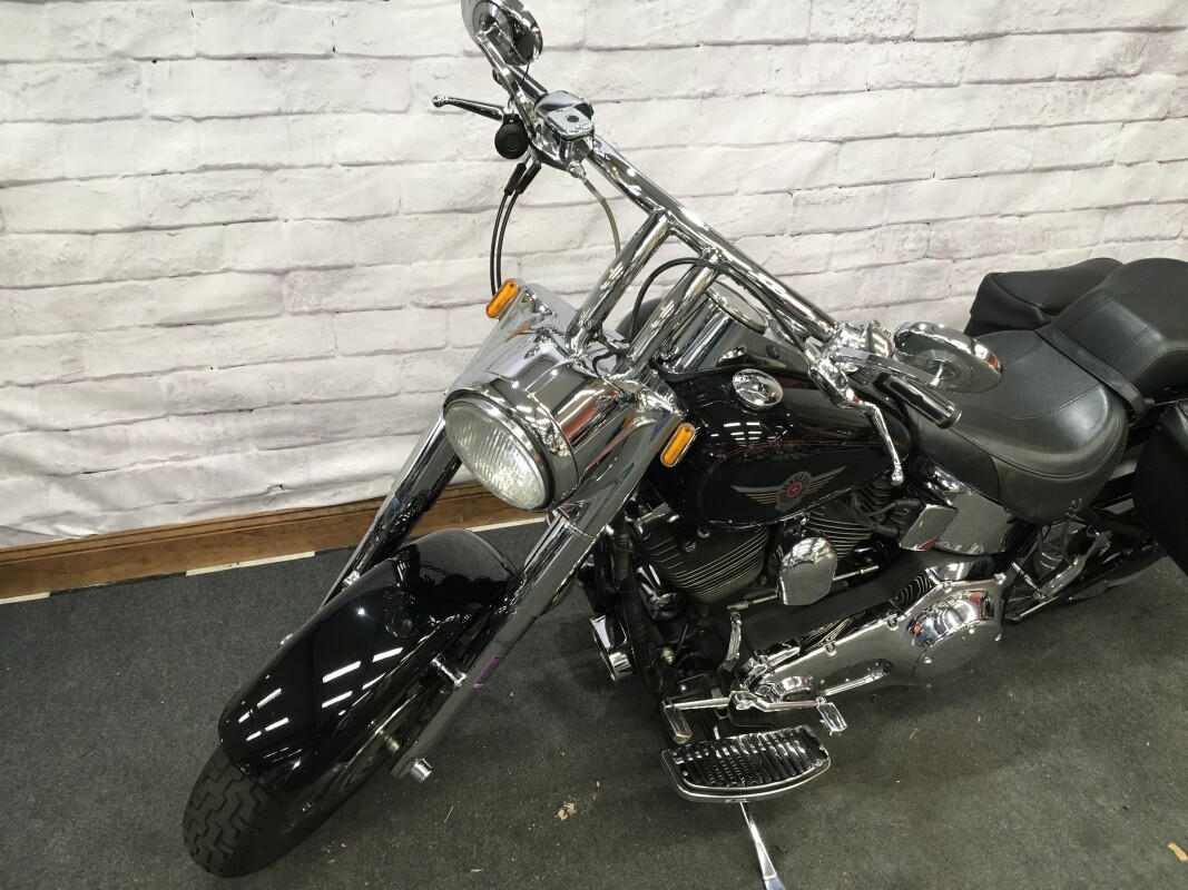 2002 Harley-Davidson Fat Boy Vivid Black - Photo 8