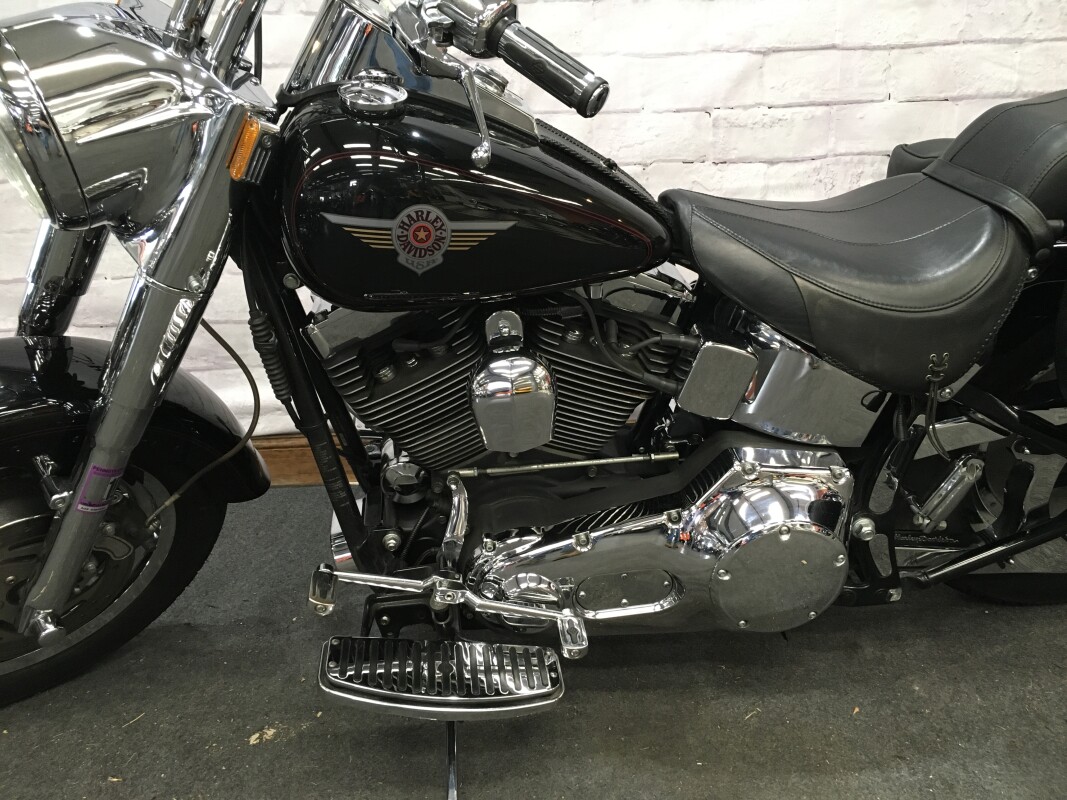 2002 Harley-Davidson Fat Boy Vivid Black - Photo 7