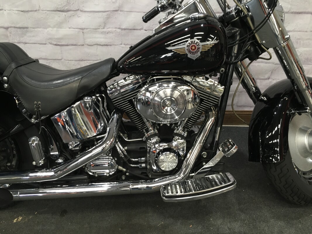 2002 Harley-Davidson Fat Boy Vivid Black - Photo 3