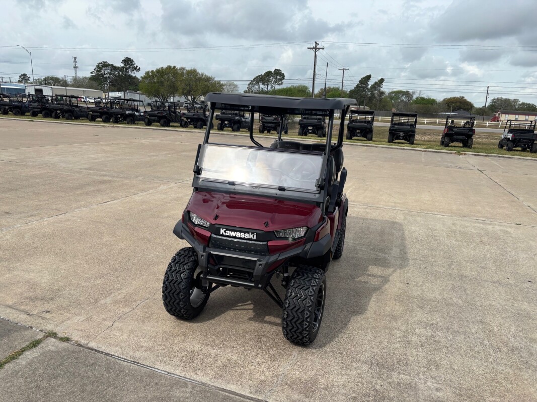 2025 Kawasaki NAV 4e Limited Metallic Deep Red