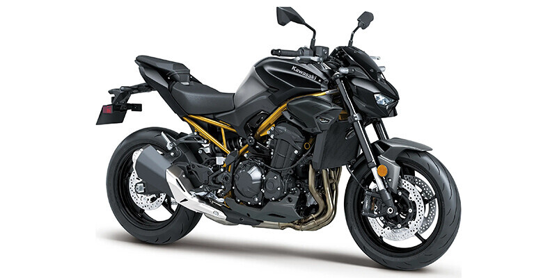 2026 Kawasaki Z900 ABS Metallic Matte Graphenesteel Gray / Metallic Flat Spark Black