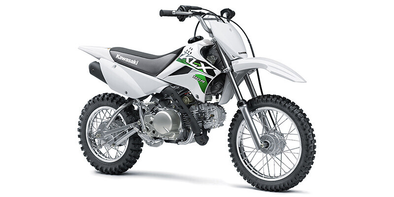 2026 Kawasaki KLX110R Bright White