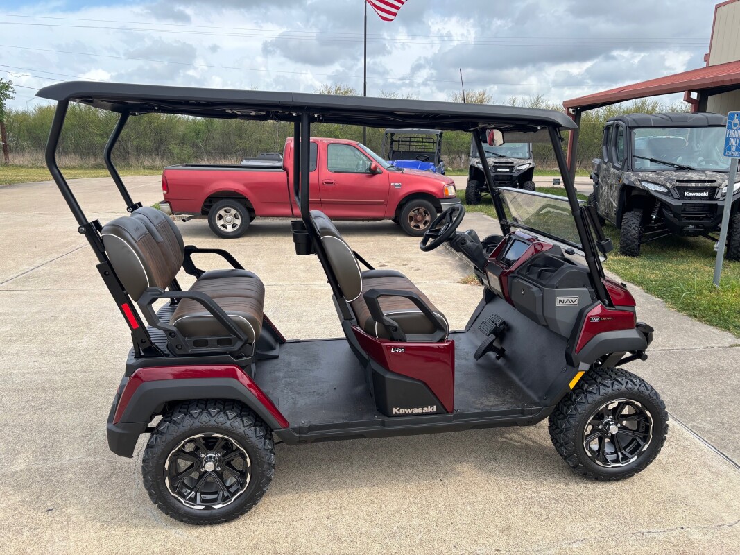 2025 Kawasaki NAV 4e Limited Metallic Deep Red - Photo 2
