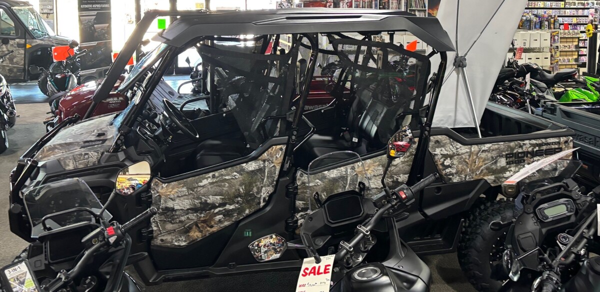 2025 Honda Pioneer 1000-6 Deluxe Crew TrueTimber Atera Camo - Photo 3