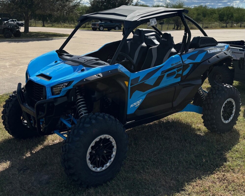 2026 Kawasaki Teryx KRX 1000 eS Sky Blue / Super Black