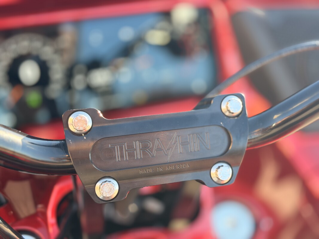 2025 Harley-Davidson Road Glide FLTRX Brilliant Red W/ Thrashin Tbars - Photo 8