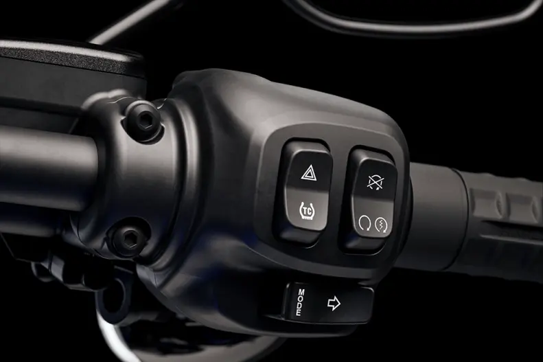 Rider Safety Enhancements + Ride Modes