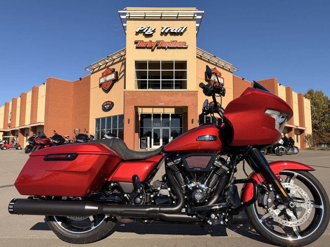 2025 Harley-Davidson Road Glide FLTRX Brilliant Red W/ Thrashin Tbars