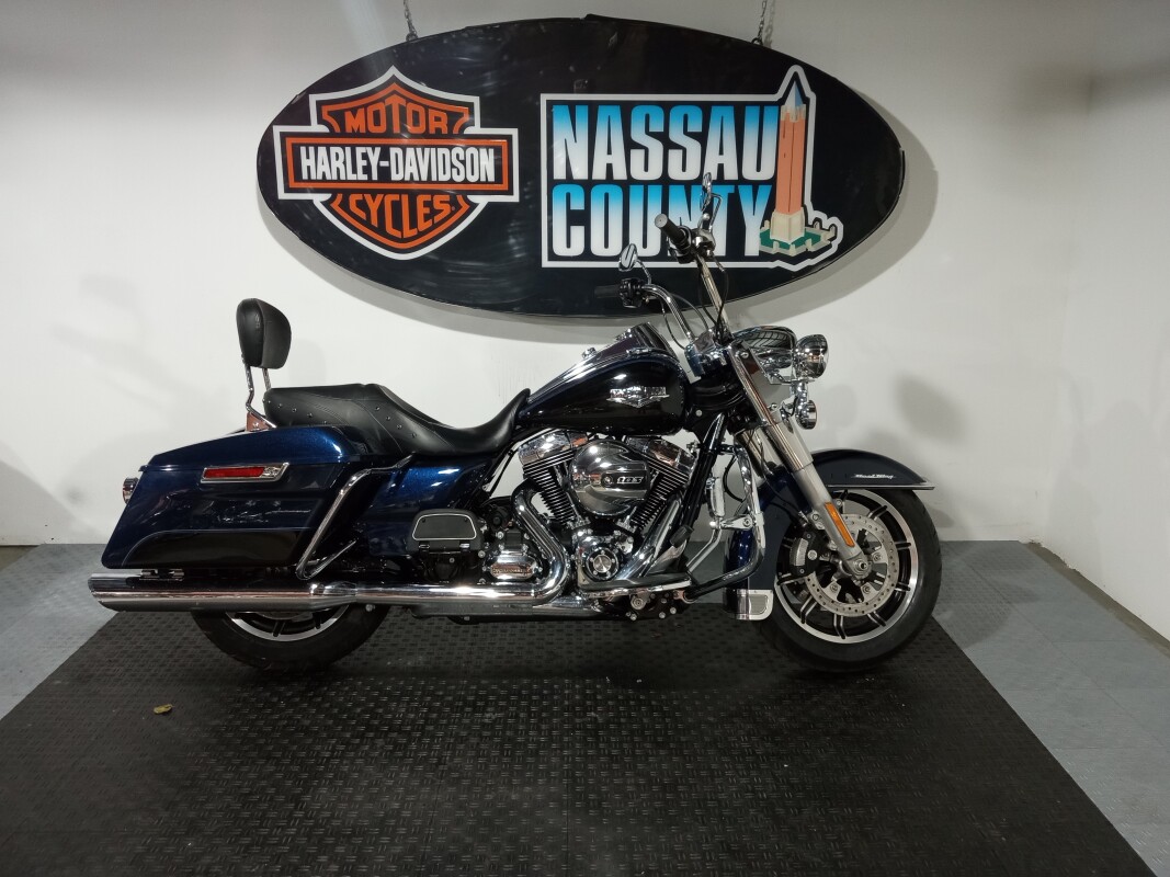 2014 Harley-Davidson Road King - Big Blue Pearl/Vivid Black
