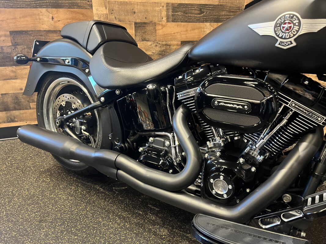 2016 Harley-Davidson Fat Boy S Black Denim FLSTFBS - Photo 9