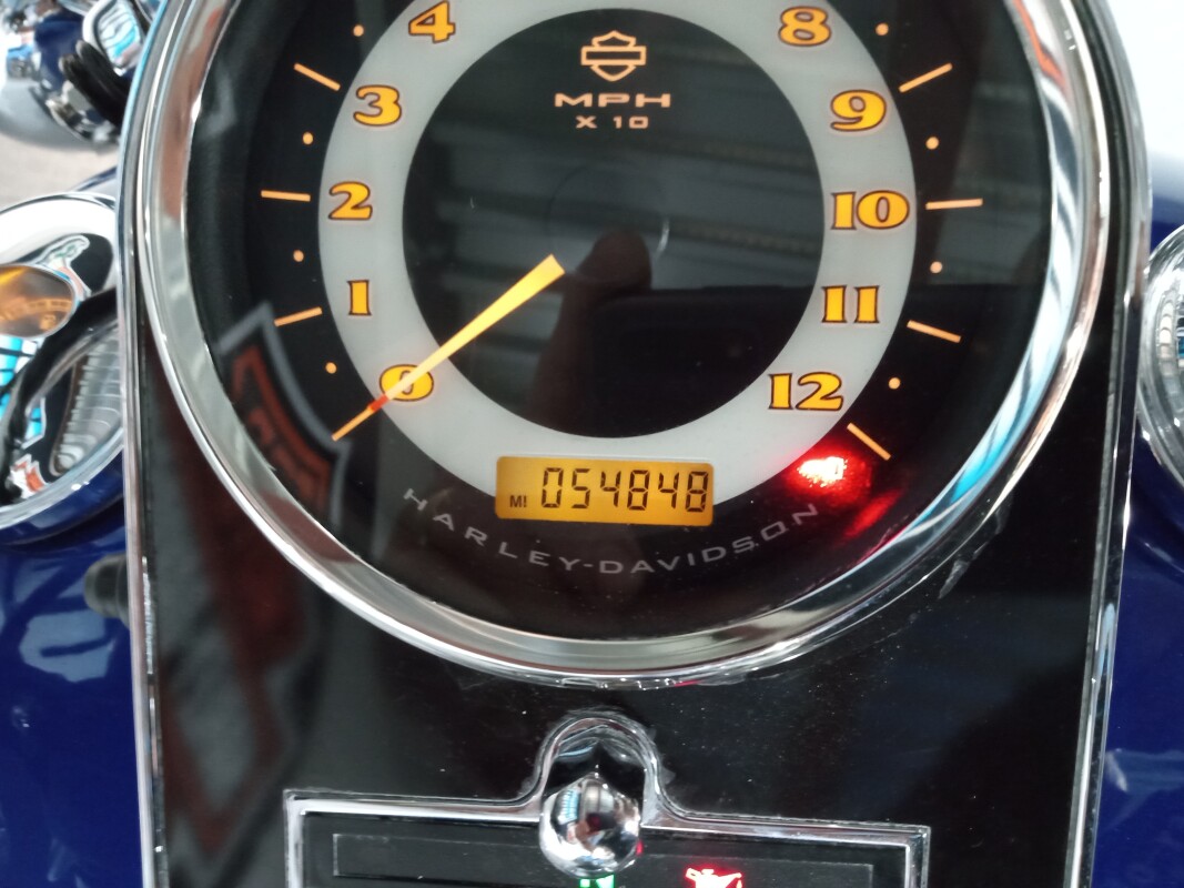 2009 Harley-Davidson Softail Deluxe - Flame Blue Pearl Deluxe - Photo 5
