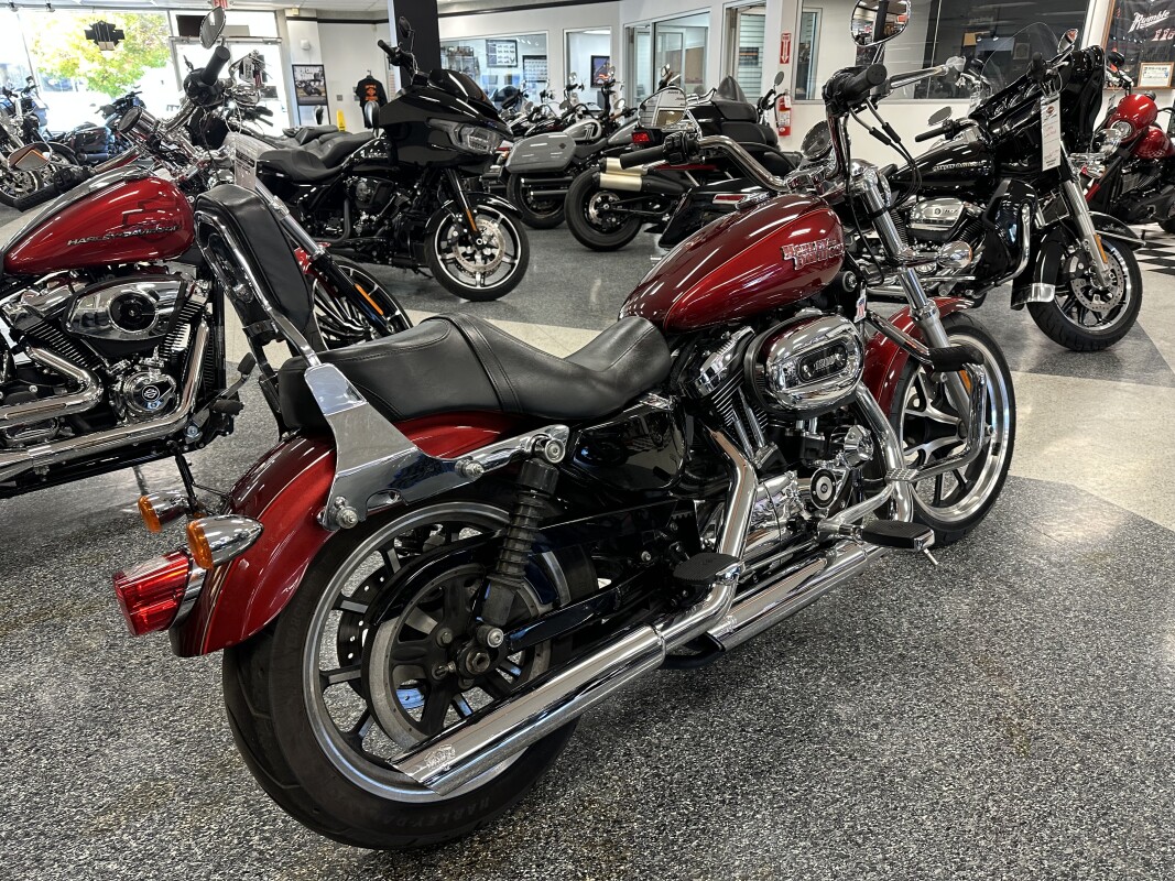 2017 Harley-Davidson SuperLow 1200T Two-Tone Mysterious Red Sunglo/Velocity Red Sunglo - Photo 4